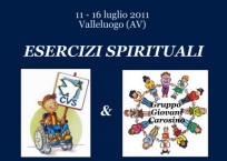 Esercizi Spirituali a Vallleluogo del gruppo Giovani di Carosino e il CVS